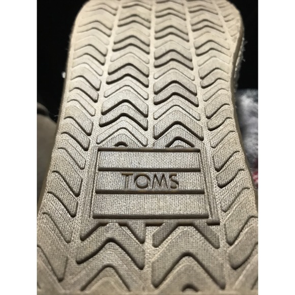 Toms Lena Espadrille Sneakers Size 8 Satin Sunflower Yellow Casual Comfort - Picture 9 of 10